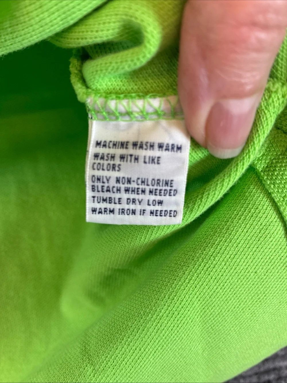 Vintage Polo Ralph Lauren Shirt XL Men's Short Sleeve Neon Green Orange Pony